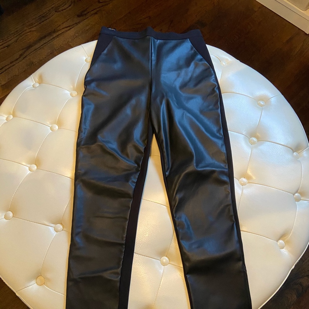 Karen Millen leather like pants
